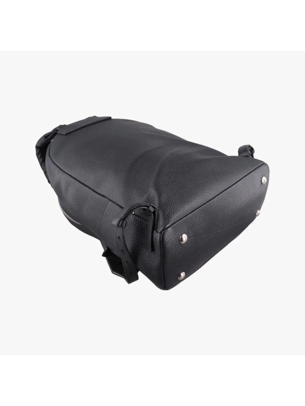 Louis Vuitton Alma Noir Taurillon Leather Handbag